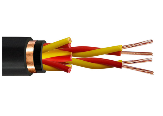 Çin Twisted Pair Conductor Korumalı Enstrüman Kablo Ticari 0.5 - 1.5 sq mm Tedarikçi