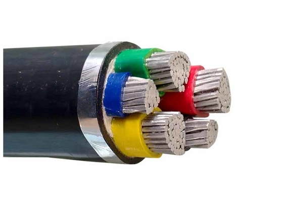 Çin Alüminyum İletken 5 Çekirdek PVC İzoleli Kablolar 0.6 / 1 kV Unarmoured Kablo Tedarikçi