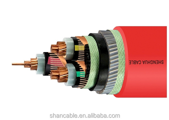 Çin IEC 61034-2 Yangına Dayanıklı Kablo XLPE İzolasyon Duman Yoğunluğu Tedarikçi