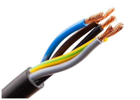 Çin Beş Çekirdek Elektrik Kablo Tel Ticari PVC İzolasyon Teli ISO Onay Tedarikçi
