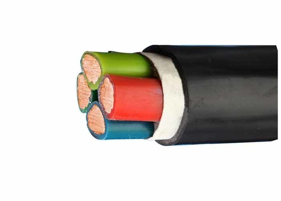 Çin Yangına Dayanıklı Kablo Bakır Telli İletken 4 Çekirdek 0.6 / 1KV PVC İzoleli Güç Kablosu Tedarikçi