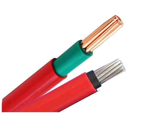 Çin PVC İzoleli Elektrik Kablo 0.6 / 1kV Örgülü Bakır Iletken Bir Çekirdek 1.5mm2 ~ 300mm2 Tedarikçi