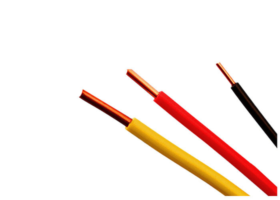 Çin Renk Özelleştirilmiş Elektrik Kablosu Tel Tek Çekirdekli PVC İzoleli Kablo 450/750 V Tedarikçi