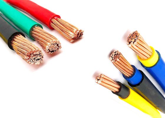 Çin Sert İletkenli Renkli Tek Kablo PVC İzolasyon Teli IEC60227 Tedarikçi