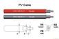 2.5mm Güneş PV Tel Fotovoltaik Kablo Açık / Kapalı İklim Direnci Tedarikçi