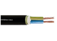 Düşük voltaj 0.6 / 1kV XLPE İzoleli Güç kablosu IEC standart İki Çekirdek Tedarikçi