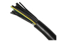 XLPE İzolasyonlu Esnek Kontrol Kabloları Siyah LSOH Kılıflı WDZB-KYJY Tedarikçi