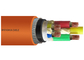 Yumuşak Bakır 1-5 Çekirdek Zırhlı Bakır Kablo XLPE / PVC İzoleli Çelik Tel Zırhlı Yangına Dayanıklı Kablo Tedarikçi
