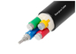 0.6 / 1kV ile Alüminyum İletken İzoleli PVC Kılıflı Kablo Dört Çekirdekli PVC Kablo Tedarikçi