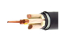 Alçak Gerilim Bakır İletkenli Çelik Bant Zırhlı Elektrik Kablosu XLPE / PVC Yalıtım PVC Kılıf Yeraltı Kablosu Tedarikçi