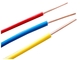 Dahili Kablolama için Sert İletken Elektrik Kablo Tel 300 / 500v, Mavi Kırmızı Sarı Tedarikçi