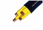 Güç İletimi için 0.6 / 1kV Dört Çekirdek CU / PVC / PVC Sarı PVC İzoleli Kablolar Tedarikçi
