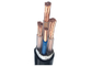 N2XH IEC60332-3 XLPE Düşük Duman Sıfır Halojensiz Güç Kablosu 4x10MM2 Tedarikçi