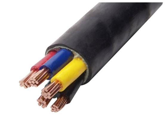 Çin KEMA 1kV Beş Çekirdek Bakır İletkenli PVC İzoleli Kablolar 0.6 / 1kV CU / PVC / PVC kablo Tedarikçi