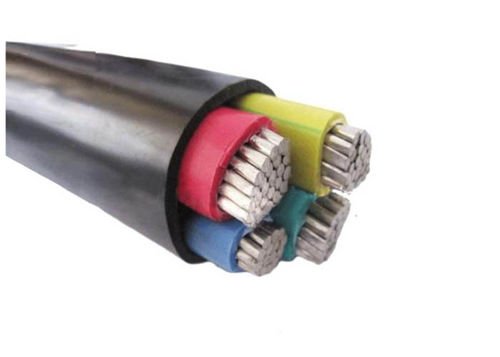 Çin Üç Ve Yarım Çekirdekli PVC İzoleli Kablolar Kablosuz Kablo1000V Alüminyum İletken Tedarikçi
