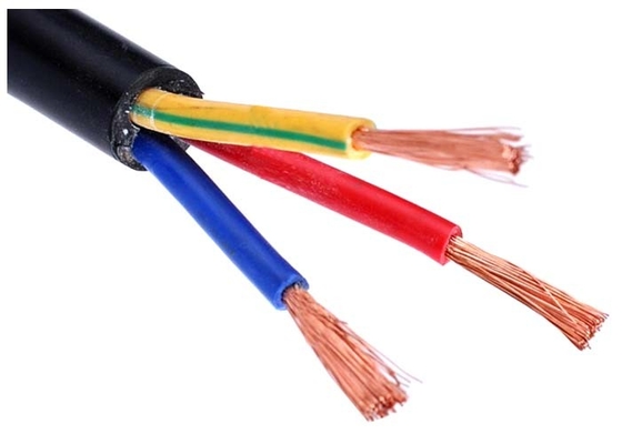 Çin PVC İzolasyon / Kılıflı Eletrical Kablo Tel Üç Çekirdek Kablolar Acc.To IEC Standardı Tedarikçi