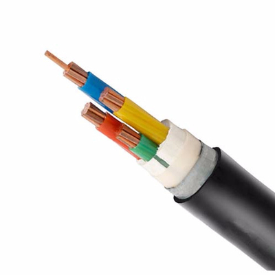Çin Sıcaklık XLPE yalıtılmış güç kablosu Bakır iletken 0.6/1kV 90.C Siyah PVC ceket Tedarikçi