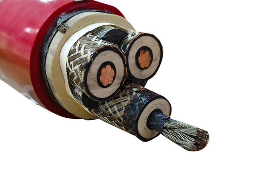 Çin Shenghua Güç Kablosu Metal Zırhlı Kauçuk Kılıflı Kablo 0.66 / 1.14 KV CE KEMA Sertifikası Tedarikçi