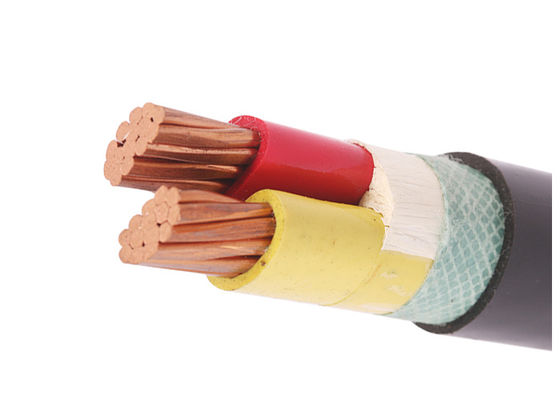 Çin KVVP 4x1.5mm2 Shielded Flexible Oxygen-Free Copper PVC Insulated Control Cable 450/750V tedarikçi