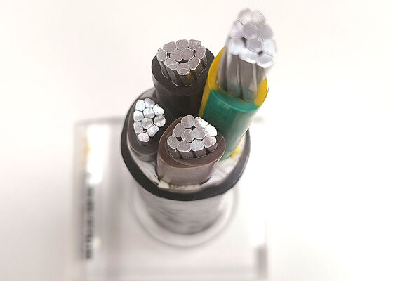 Çin N2XY 4x95mm2 Oksijensiz Bakır PVC İzoleli Çok Damarlı Güç Kablosu (Santral için) 0.6/1kV tedarikçi