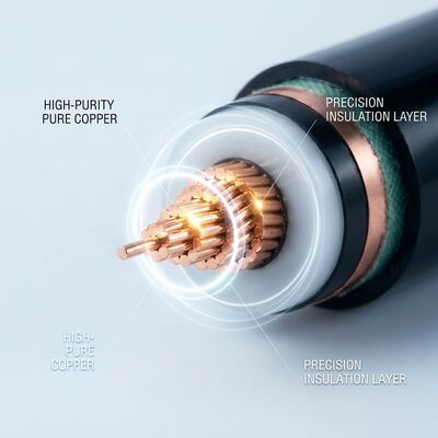 Çin Fire Resistant Mica Tape Screen 3x95mm2 Copper XLPE Insulated Power Cable tedarikçi
