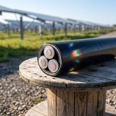 Çin UV Resistant Aerial 0.6/1kV 3x185mm2 Aluminium XLPE Insulated Power Cable tedarikçi