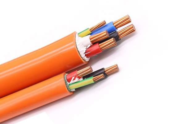 Çin 4 çekirdek sıfır halogen IEC60332 Lszh Esnek Kablo Alev Geri Döşenmiş Kablosu Tedarikçi