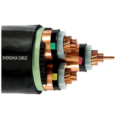 Çin Orta Voltaj XLPE Pvc yalıtımlı Pvc kaplı 3 çekirdekli esnek kablo Sh Shenghua Tedarikçi