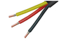 Bakır İletken Güvenilir Yangın Performansı Kablo Renkli PVC İzoleli Kılıflı Tedarikçi
