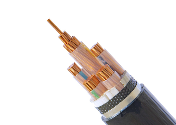 Shenghua Group Yangına dayanıklı 4 çekirdek LV 600/1000V zırhlı elektrik kablosu XLPE/PVC çelik tel zırhlı kablo Tedarikçi