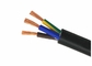 PVC İzoleli / Kılıflı Elektrik Kablo Tel Esnek Bakır İletkenli 3 Çekirdek Tel Kablo Tedarikçi