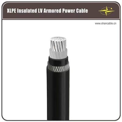 XLPE yalıtılmış güç kablosu 2-5 çekirdek IEC Standartı 0.6/1kV Voltaj Tedarikçi