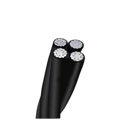 Güç dağıtımını güvenle sağlamak için yüksek kaliteli 0.6/1kV Triplex/Quadruplex Havalı Kablo Tedarikçi