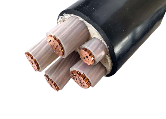 300V Voltaj Derecelendirmesi Çok çekirdekli Kaplı Çelik Tel 1.5mm2 400mm2 Kablo Boyutu Ağır Güçlü Uygulamalar İçin Tedarikçi