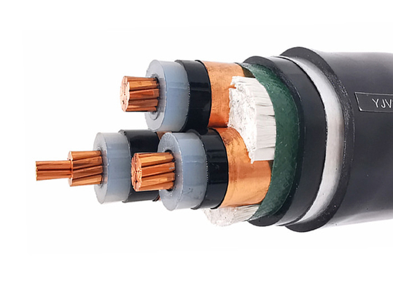 Shanghai Shenghua Tek Damarlı Zırhlı Elektrik Kablosu 1kV  Bakır İletken PVC İzoleli Paslanmaz Çelik Bant Zırhlı Kablo Tedarikçi