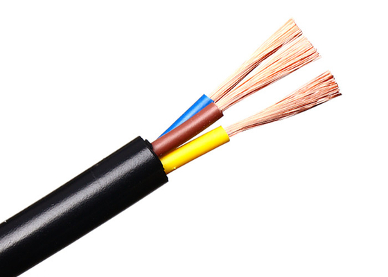 Shanghai Shenghua Kablosu 3 çekirdekli 2.5mm esnek PVC yalıtımlı ve ceketli çok çekirdekli bakır iletken kablosu Tedarikçi
