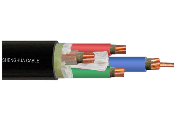 Shanghai Shenghua Güç Kablosu Elektrik FRC 4 Çekirdek Sıcaklığa Dirençli Kablo 1.5mm - 800mm 90°C Sıcaklık Tedarikçi