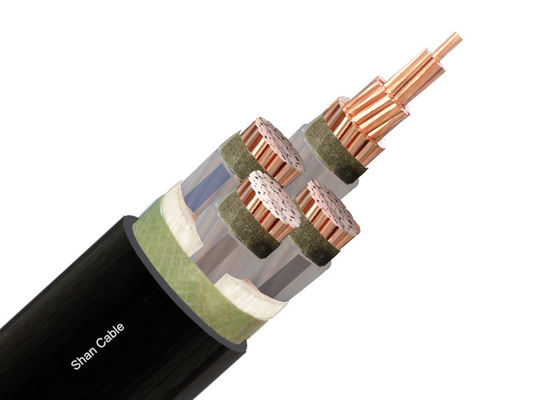 NYY 4x25mm2 Oxygen-Free Copper PVC Insulated Power Cable for Underground Use 0.6/1kV tedarikçi