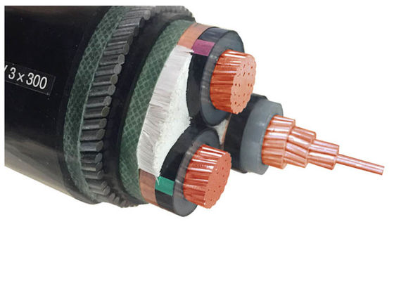 Shenghua Kablo Bakır İletici XLPE PVC yalıtımlı çelik tel zırhlı elektrik kablosu Siyah PVC kablosu LV kablosu Tedarikçi