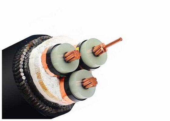 Şanghay Shenghua Kablo Grubu Endüstriyel Tesisleri Çelik Tel Dış Mekan Zırhlı Elektrik Kablosu 6.6KV - 35KV Tedarikçi