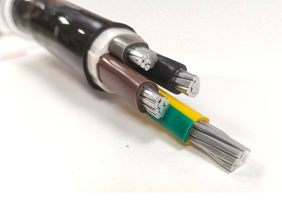 NYY-O 1x300mm2 Oksijensiz Bakır PVC İzole Tek çekirdekli Güç Kablosu Dağıtım için 0.6/1kV tedarikçi