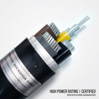 Fire Resistant PVC Insulated Power Cable 0.6/1kV 3 Core 3x25mm2 Emergency Circuit tedarikçi