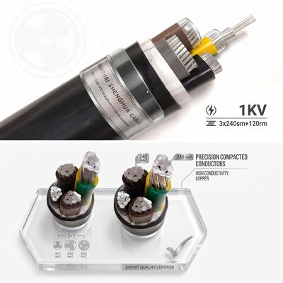 Factory Direct PVC Insulated Power Cable 0.6/1kV 4x70mm2 Copper Export Grade tedarikçi
