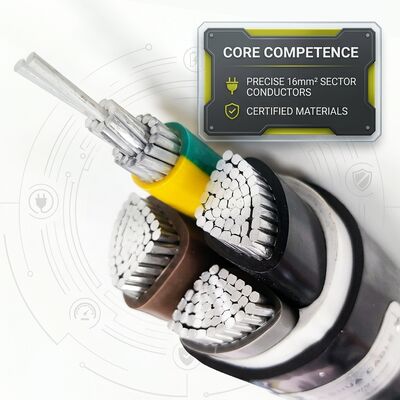 BS 7889 VDE NF C Standard PVC Insulated Cable 0.6/1kV 5 Core 5x16mm2 Export tedarikçi