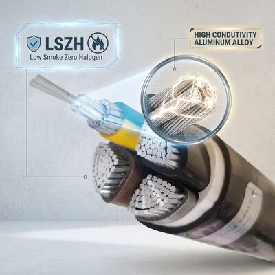 CYKY 5x6mm2 PVC Insulated Cable 90C Underground Distribution 0.6/1kV IEC60502 tedarikçi