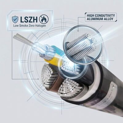NYY 1x120mm2 PVC Insulated Single Core Cable 90C Power Station 0.6/1kV IEC60502 tedarikçi