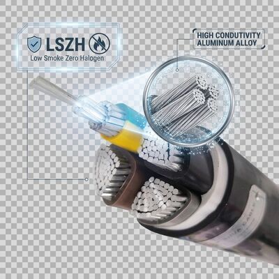 VGV 3x4mm2 UV Resistant PVC Insulated Cable Outdoor Overhead 0.6/1kV IEC60502 Copper tedarikçi