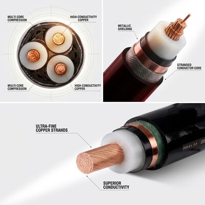 Yangına dayanıklı XLPE yalıtılmış güç kablosu BS6387 Sertifikalı 0.6/1kV acil durum tedarikçi