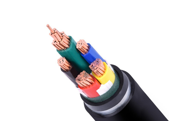 Orta Voltaj XLPE Pvc yalıtımlı Pvc kaplı 3 çekirdekli esnek kablo Sh Shenghua Tedarikçi