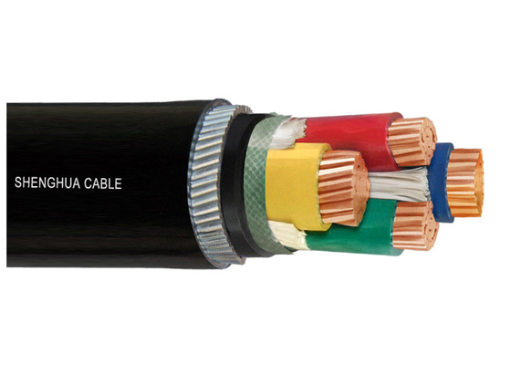 Shenghua Group PVC yalıtımlı 0.6/1kV Çelik zırhlı kablo çok çekirdekli Tedarikçi